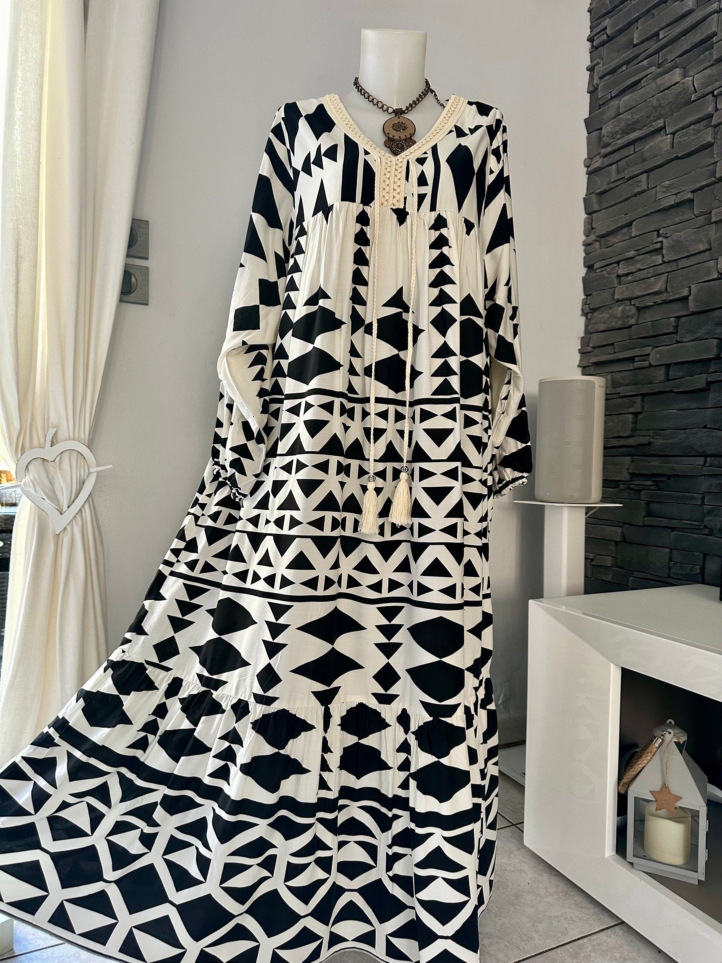 Robe Sandy noire (taille 48 à 56)