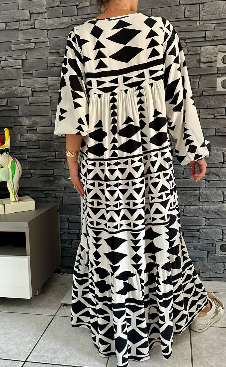 Robe Sandy noire (taille 48 à 56)