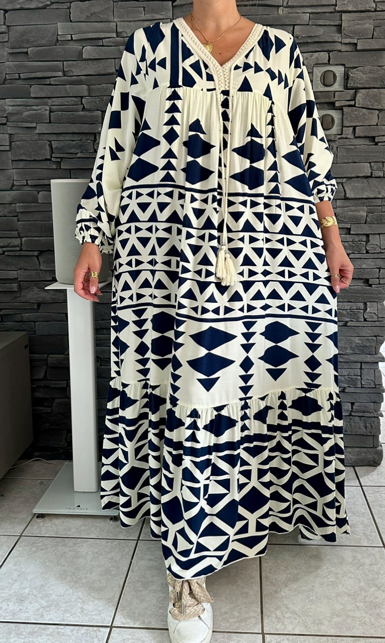 Robe Sandy marine (taille 48 à 56)