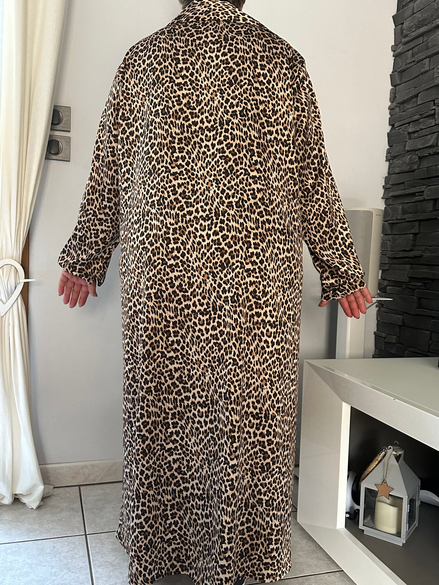 Robe Diva Léopard (taille unique jusqu'au 52)