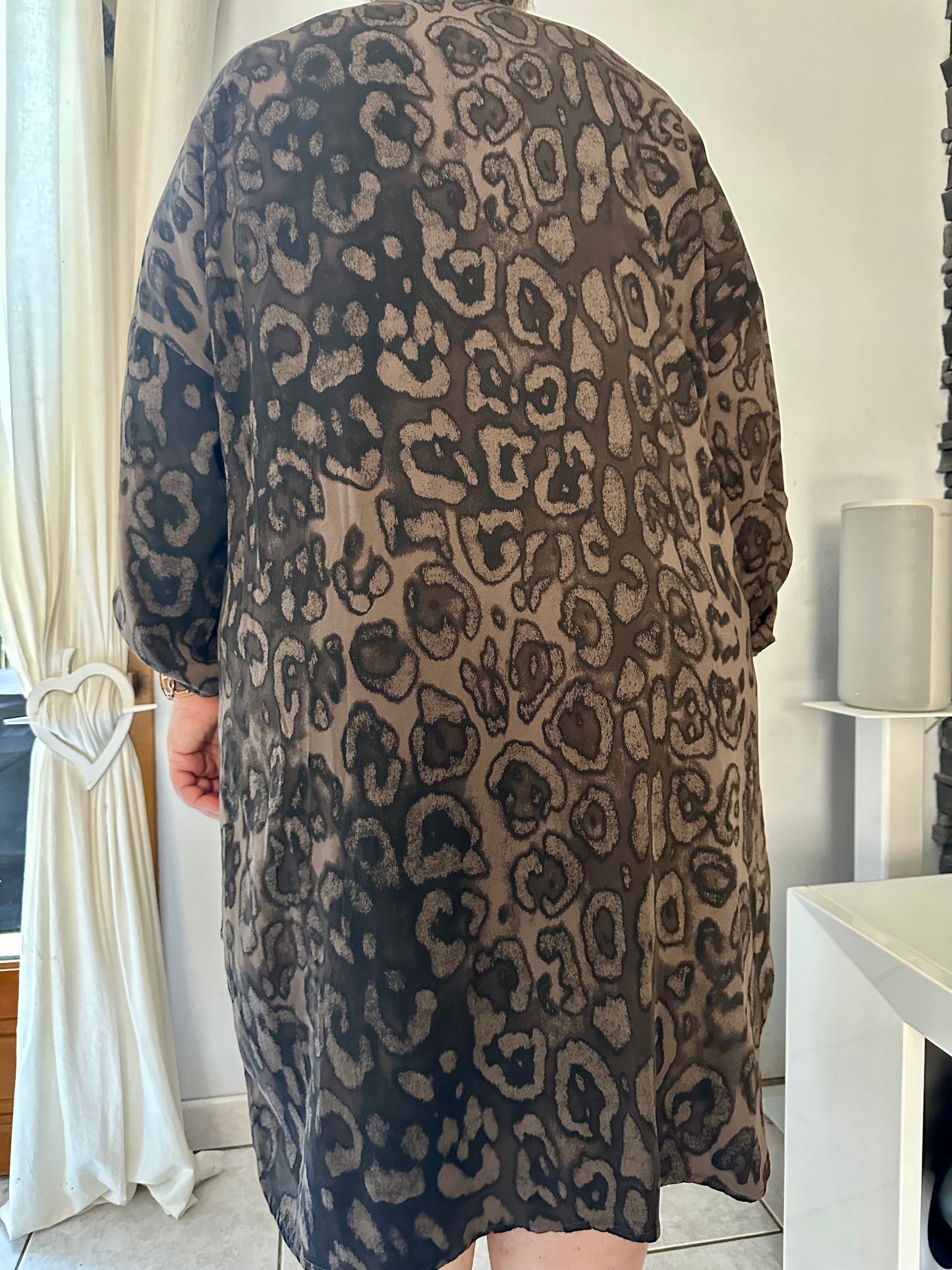 Robe Andy marron (taille unique jusqu'au 48)