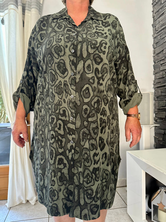 Robe Andy kaki (taille unique jusqu'au 48)