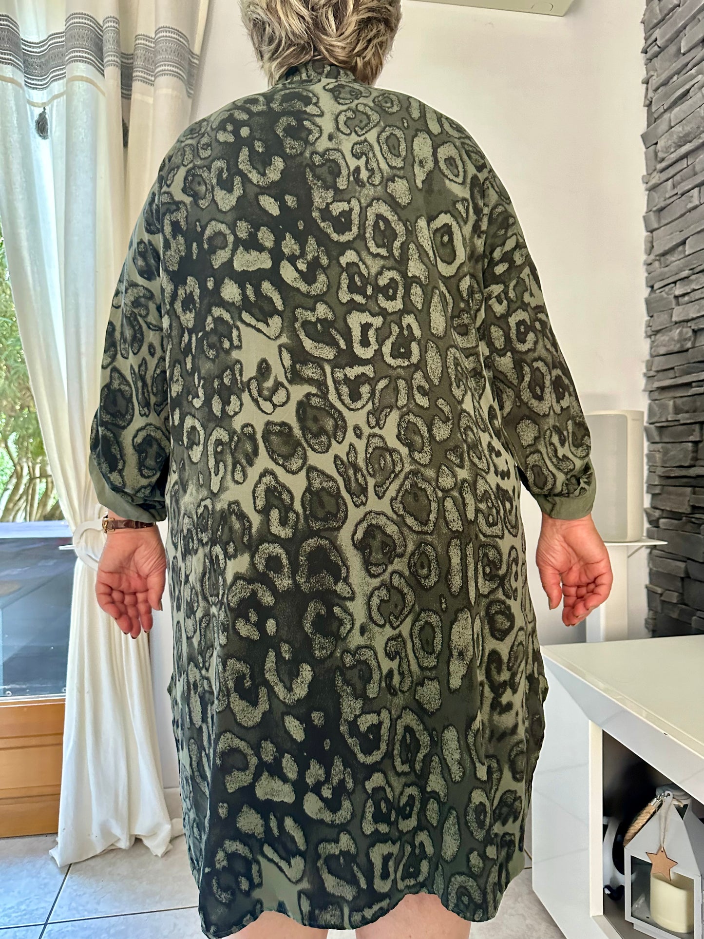 Robe Andy kaki (taille unique jusqu'au 48)